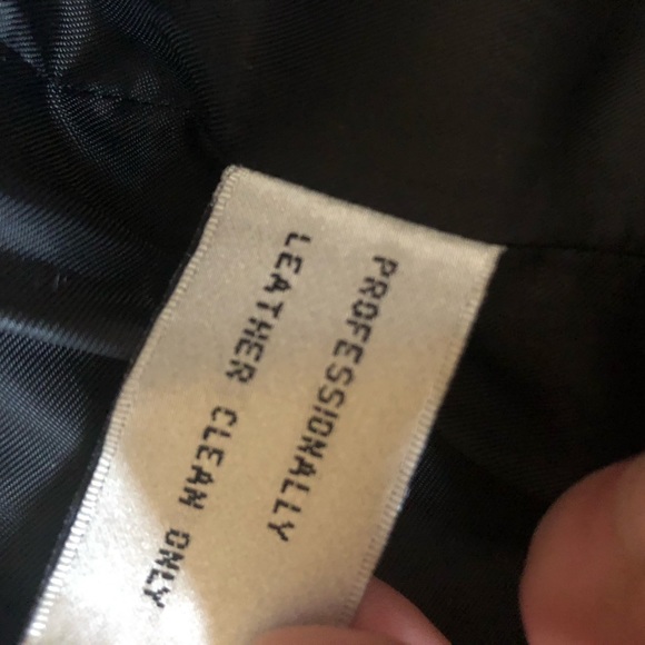 Isabela Kristina Black Leather Coat M - Picture 6 of 7